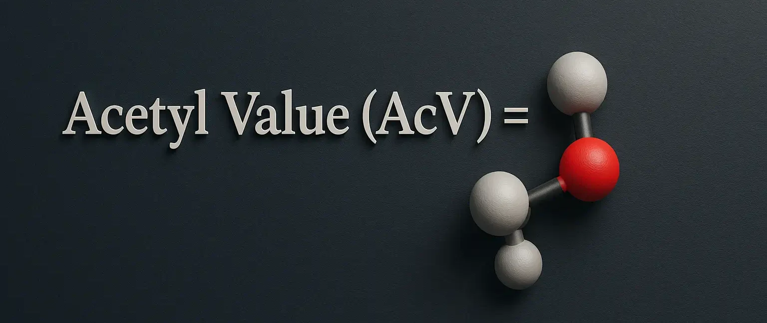 Acetyl Value (AcV)