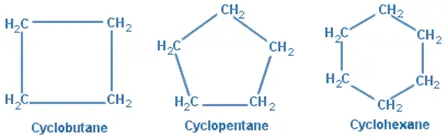 Cycloalkanes Cycloalkanes