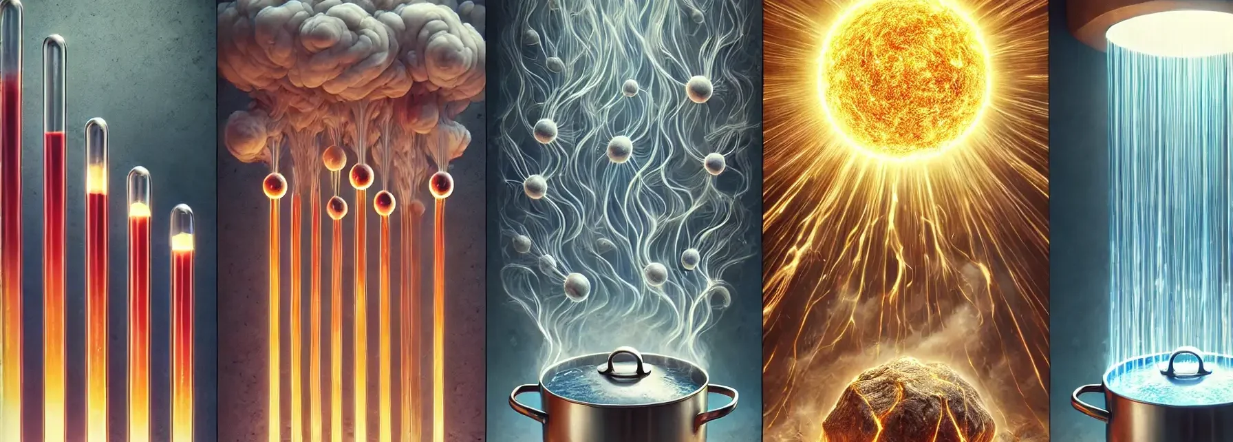 Heat Transfer: Conduction, Convection & Radiation