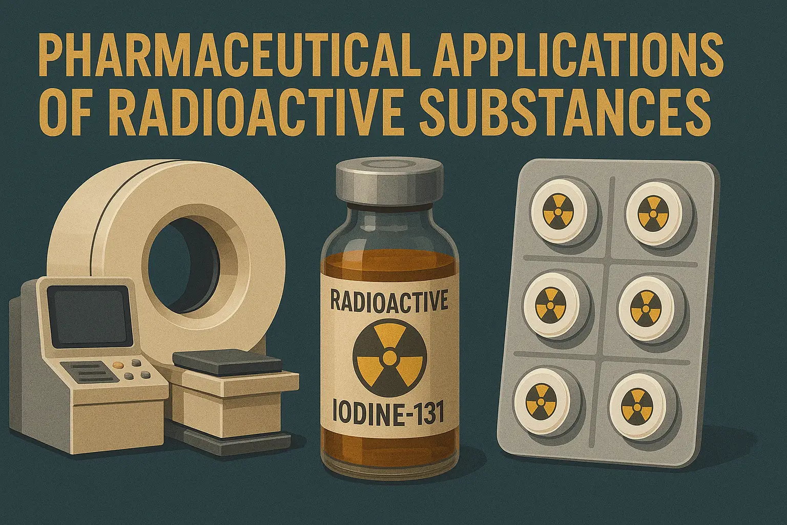 Pharmaceutical Applications of Radioactive Substances