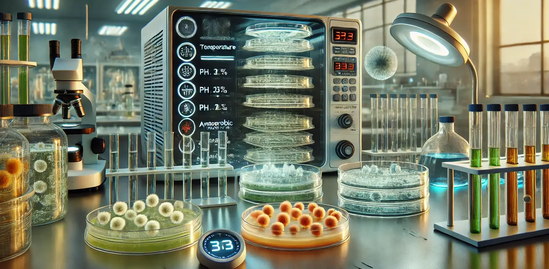 Physical Parameters for Bacterial Growth