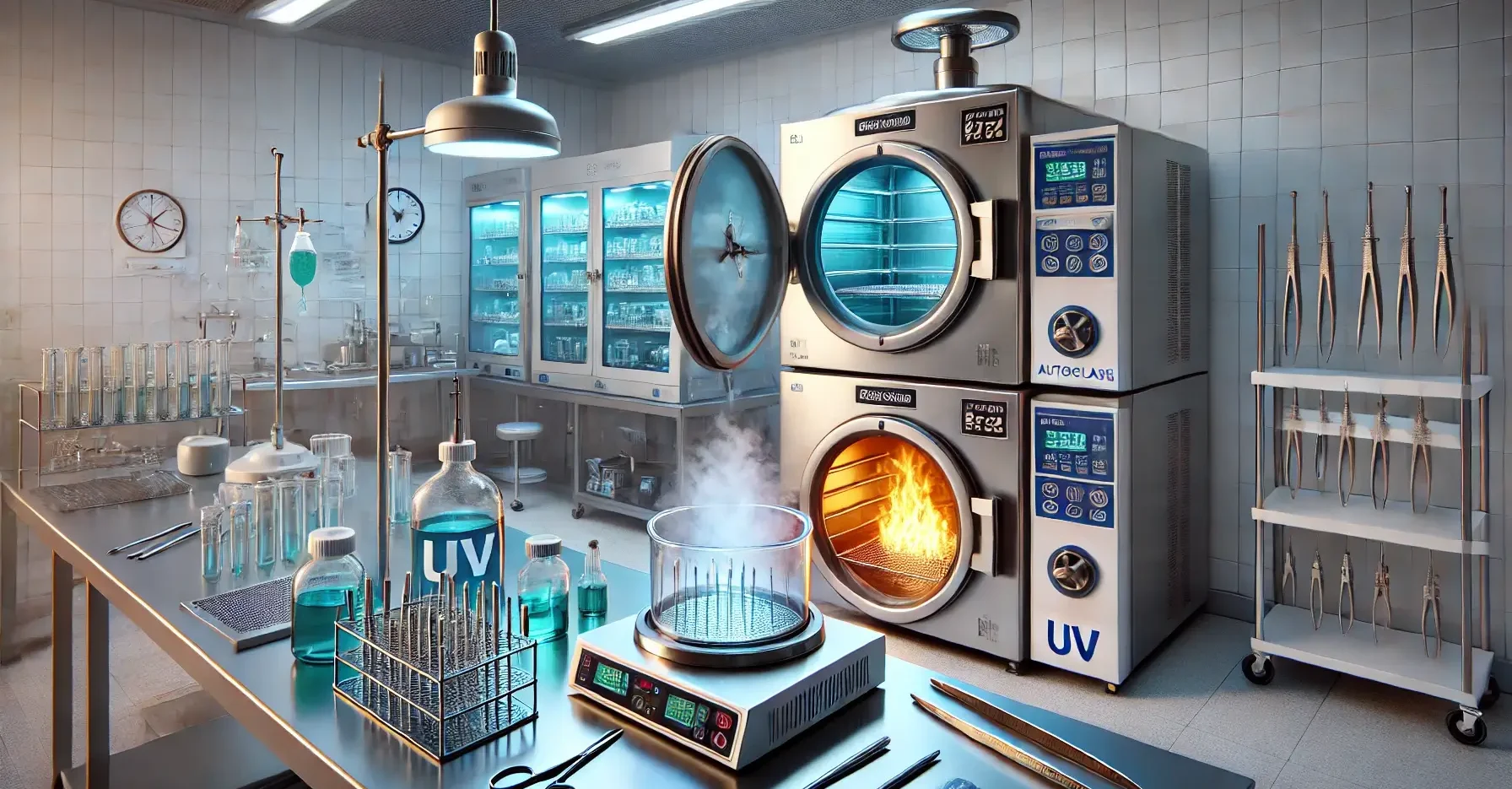 Physical method of sterilization