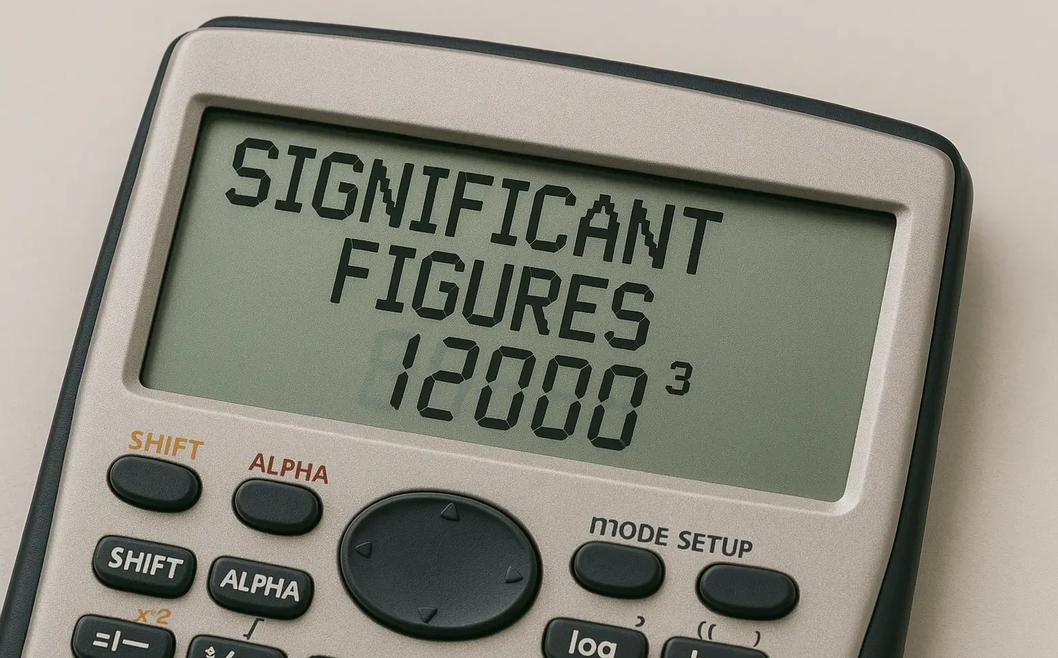Significant figures