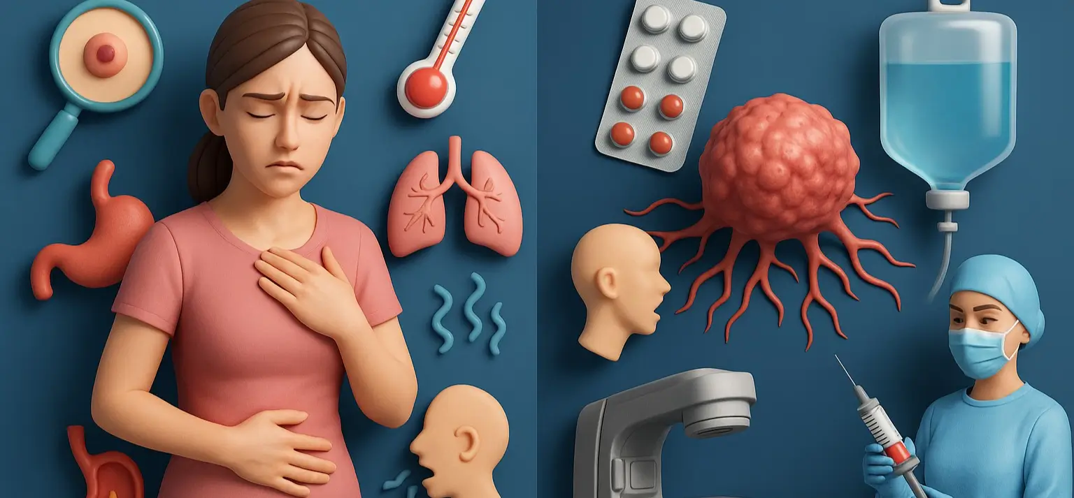 Signs and Symptoms of Cancer & Treatment of Cancer