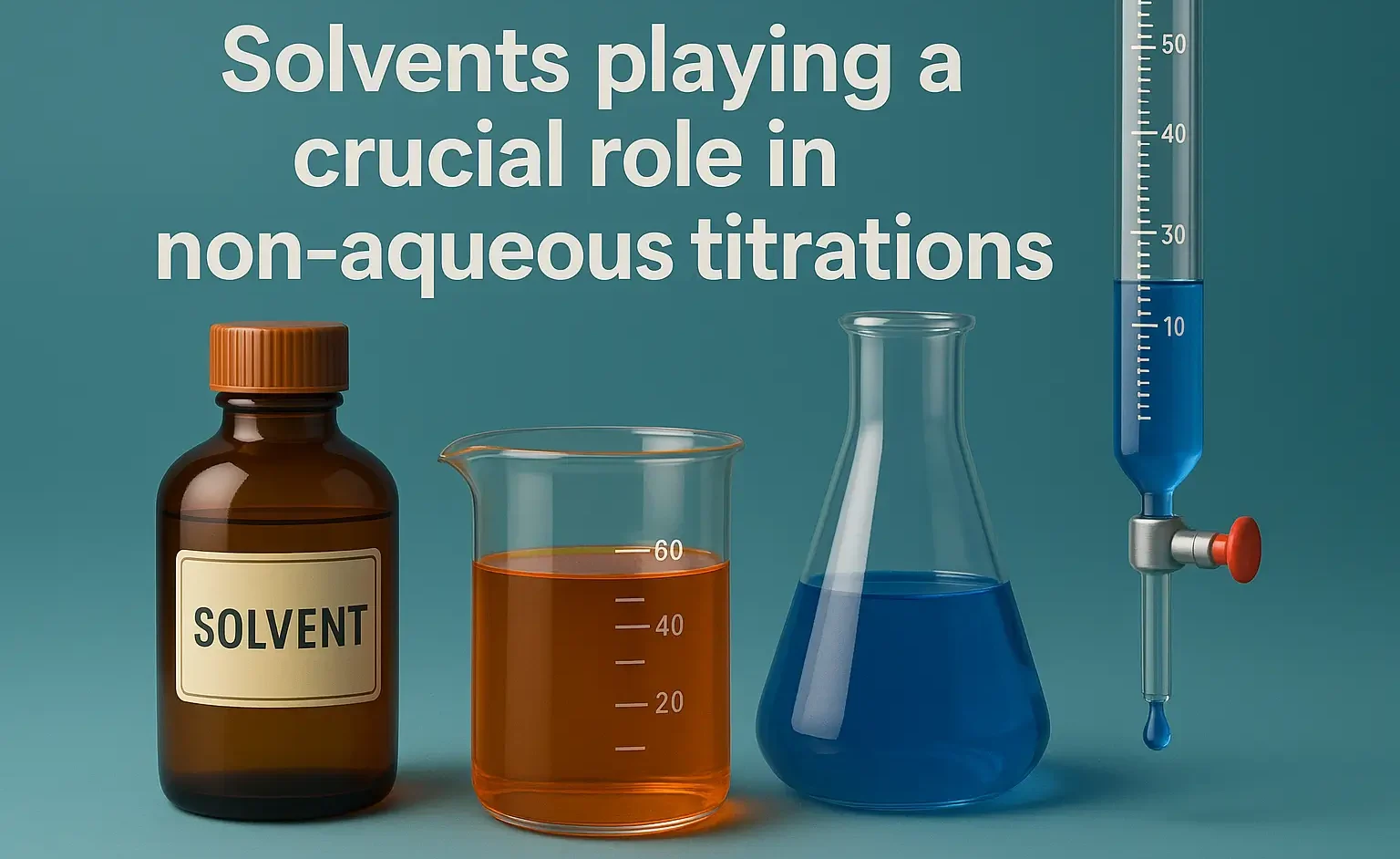 Solvents playing a crucial role in non-aqueous titrations