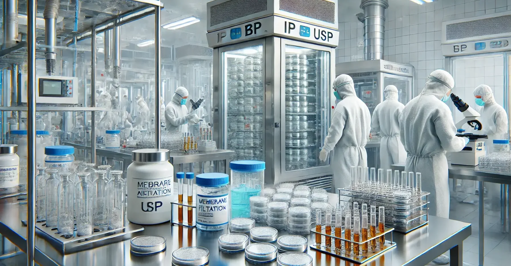 Sterility Testing of Pharmaceutical Products According to IP, BP, and USP