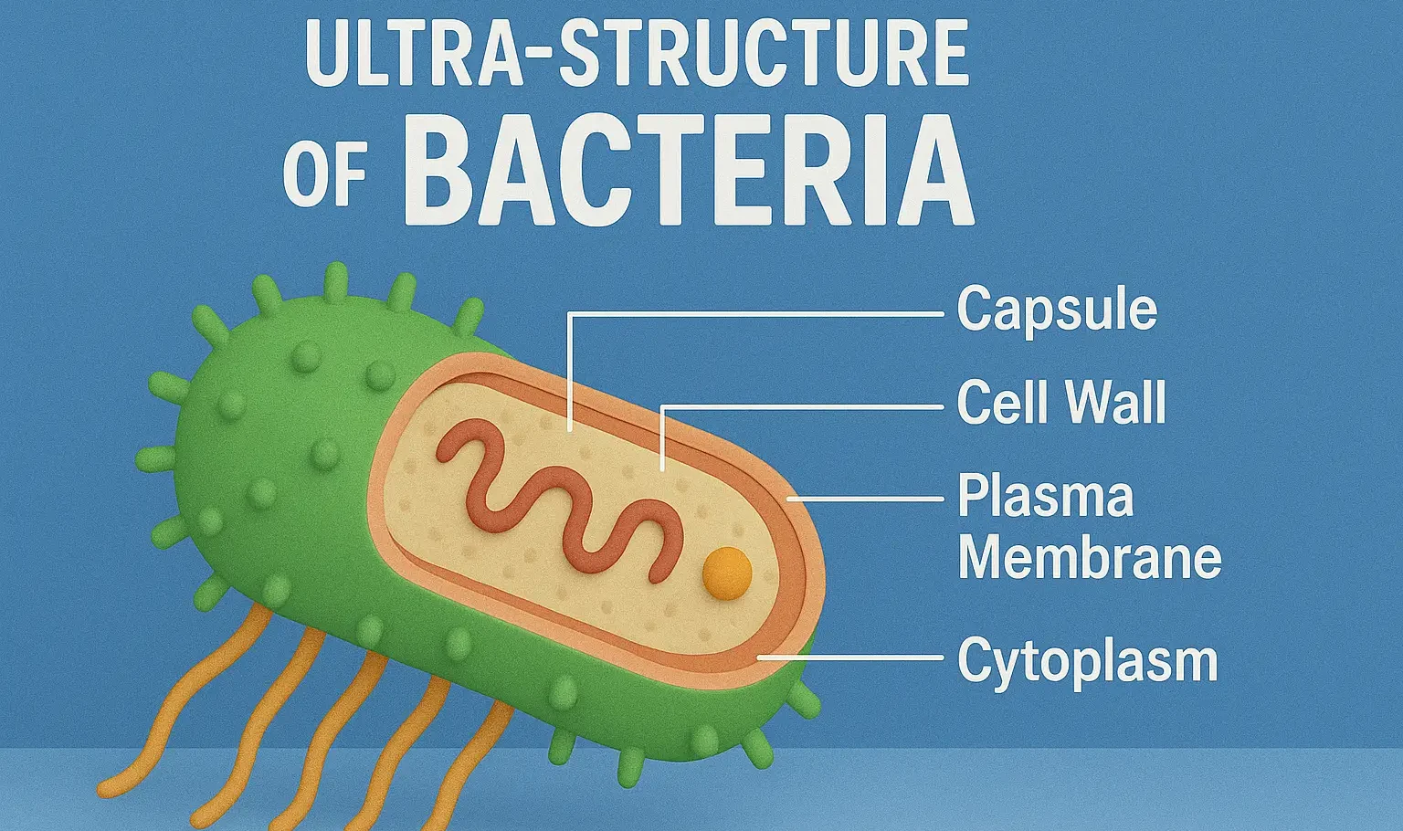 Ultra-structure of Bacteria