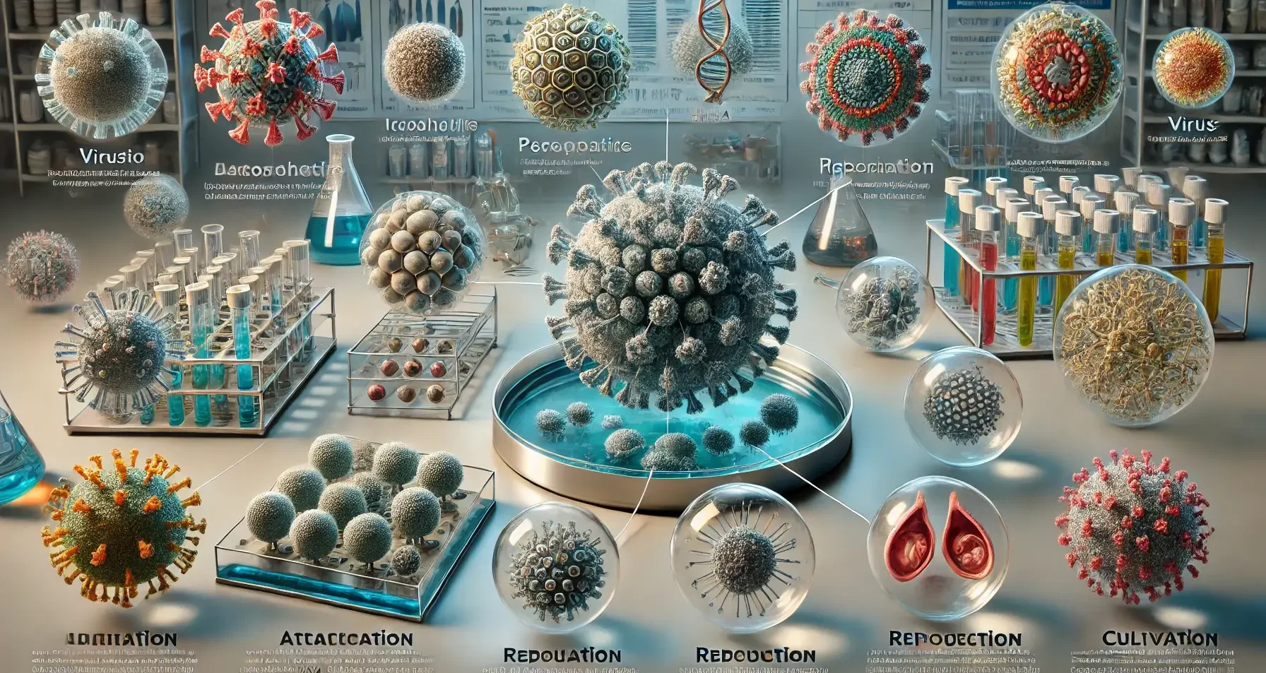 Viruses morphology, classification, reproduction & cultivation