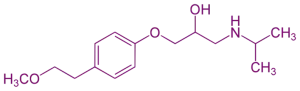 Structure of Metoprolol