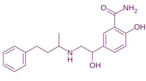 Structure of Labetalol