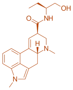 Structure of Methysergide Approximate Formula of Methysergide