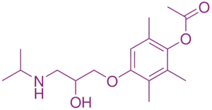 Structure of Metipranolol