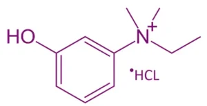 Chemical Structur of Edrophonium Chloride