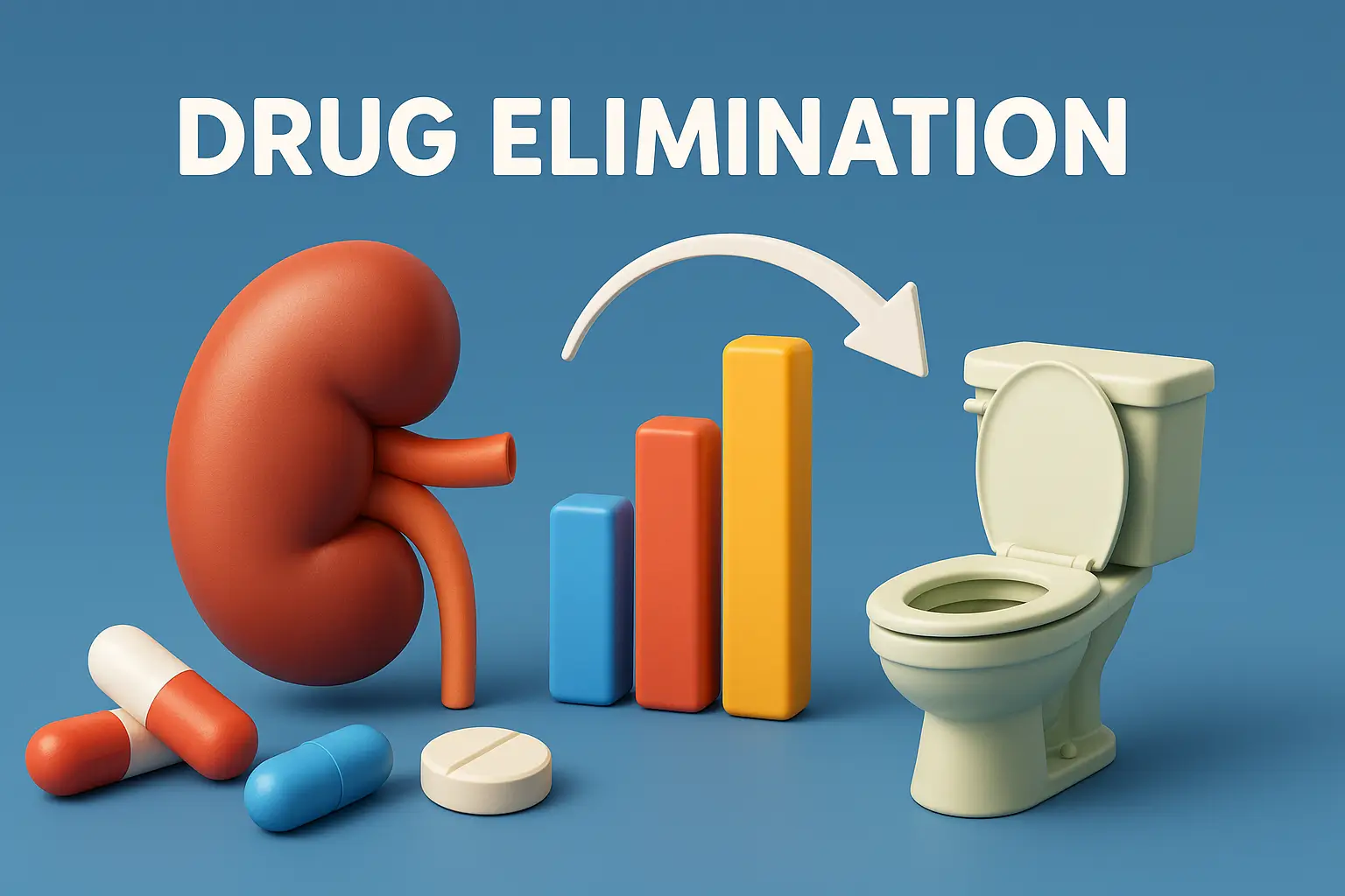 Drug Elimination in Biopharmaceutics & Pharmacokinetics