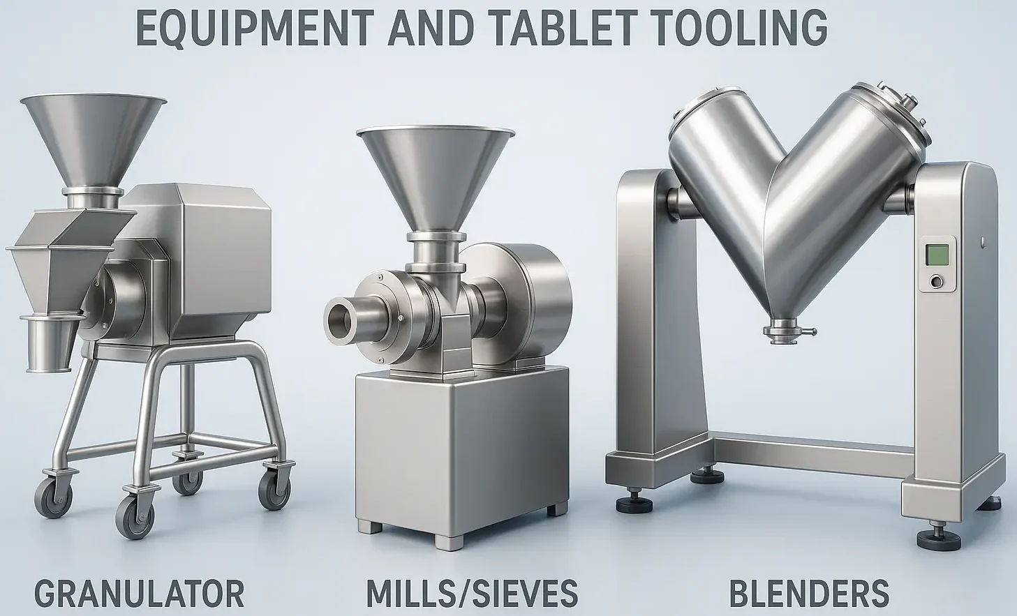 Equipment and Tablet Tooling