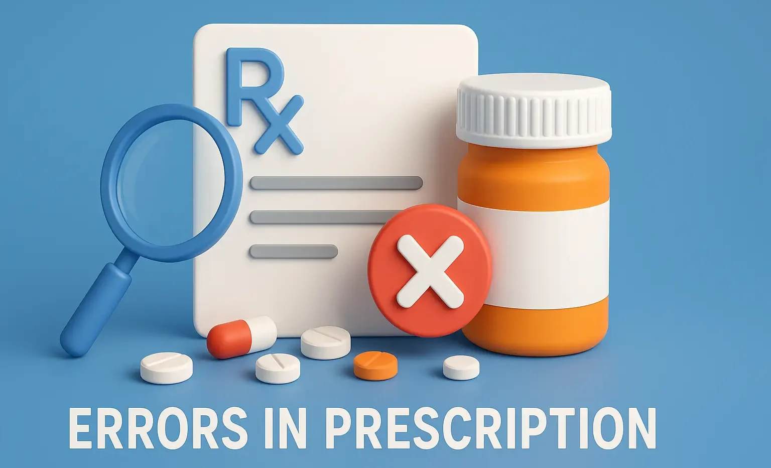 Errors in prescription