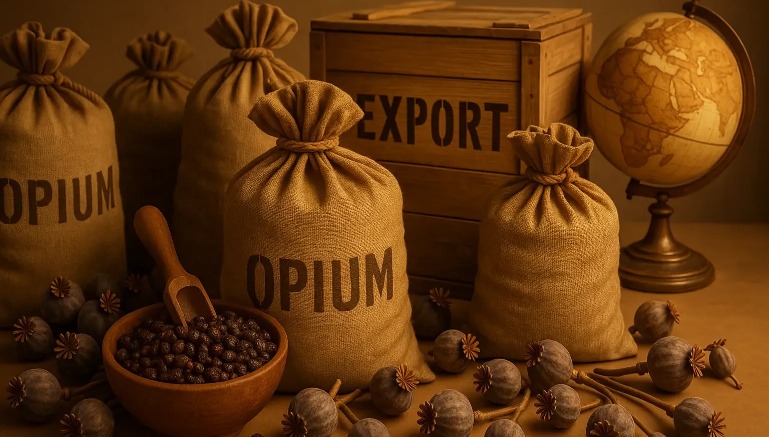 Export of Opium
