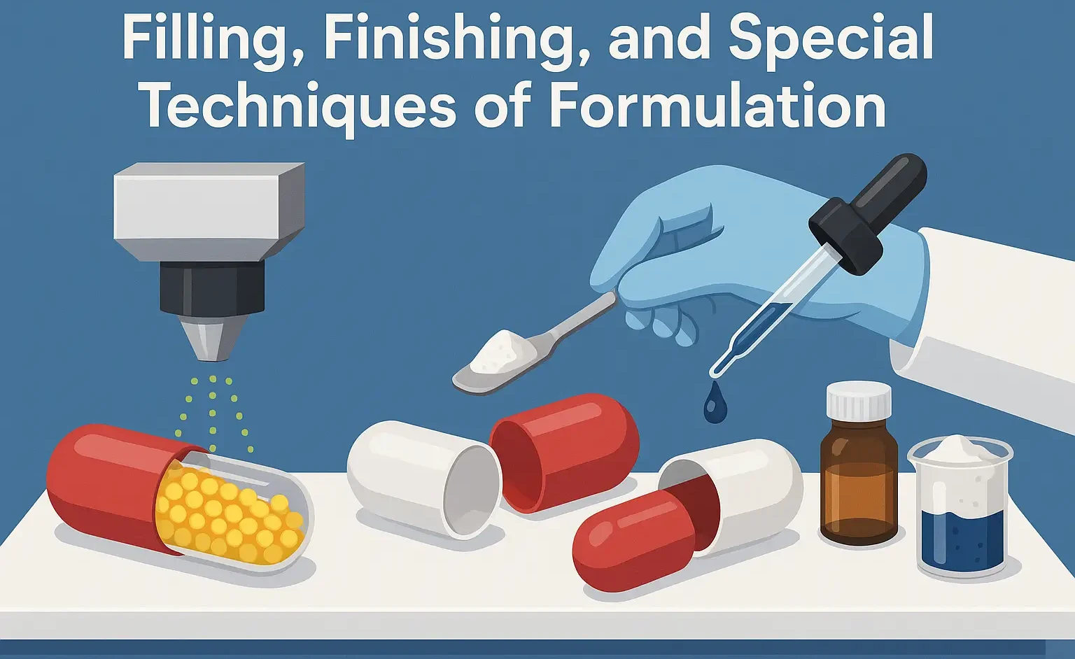 Filling, Finishing, and Special Techniques of Formulation
