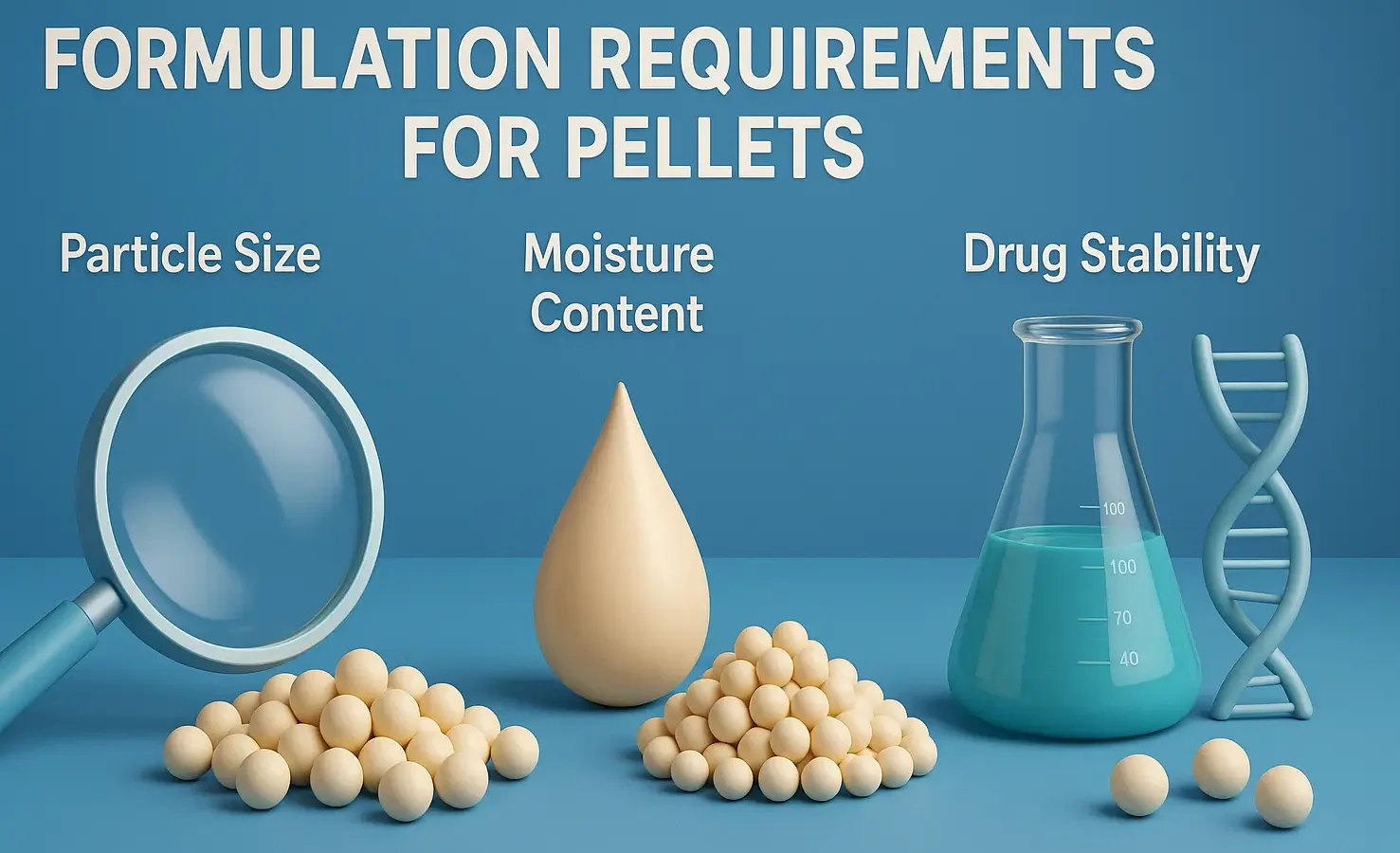 Formulation Requirements for Pellets
