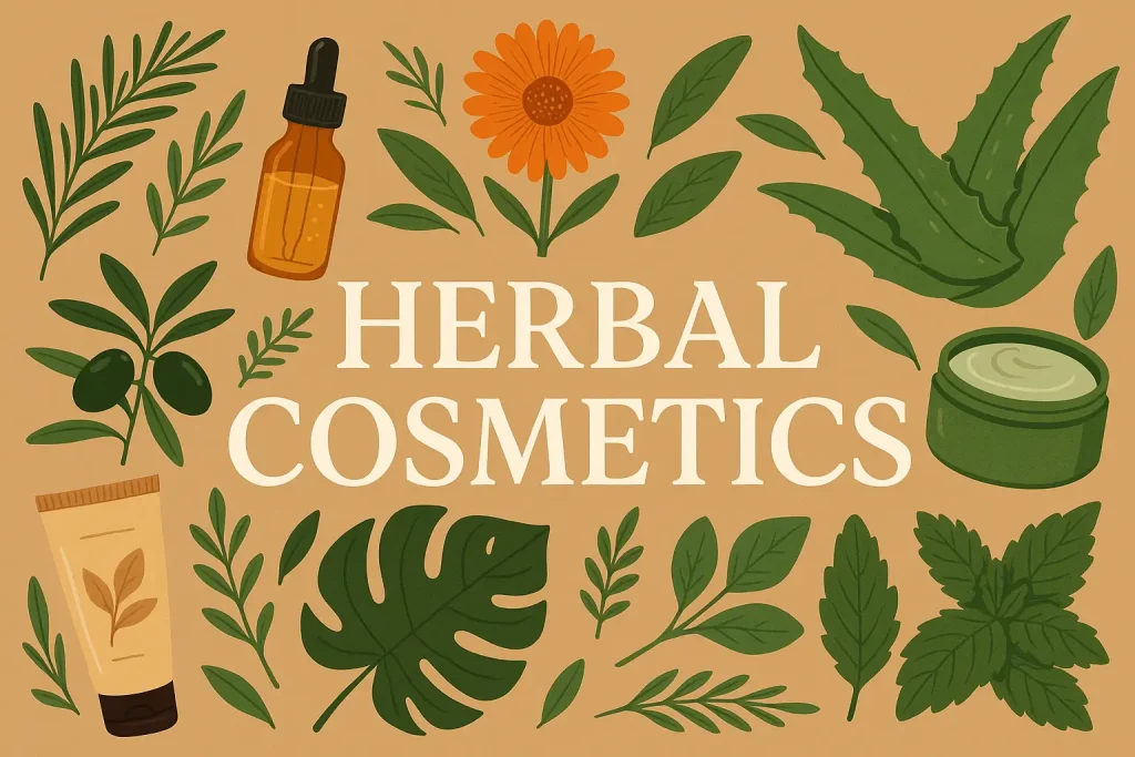 Herbal cosmetic in medicinal technology