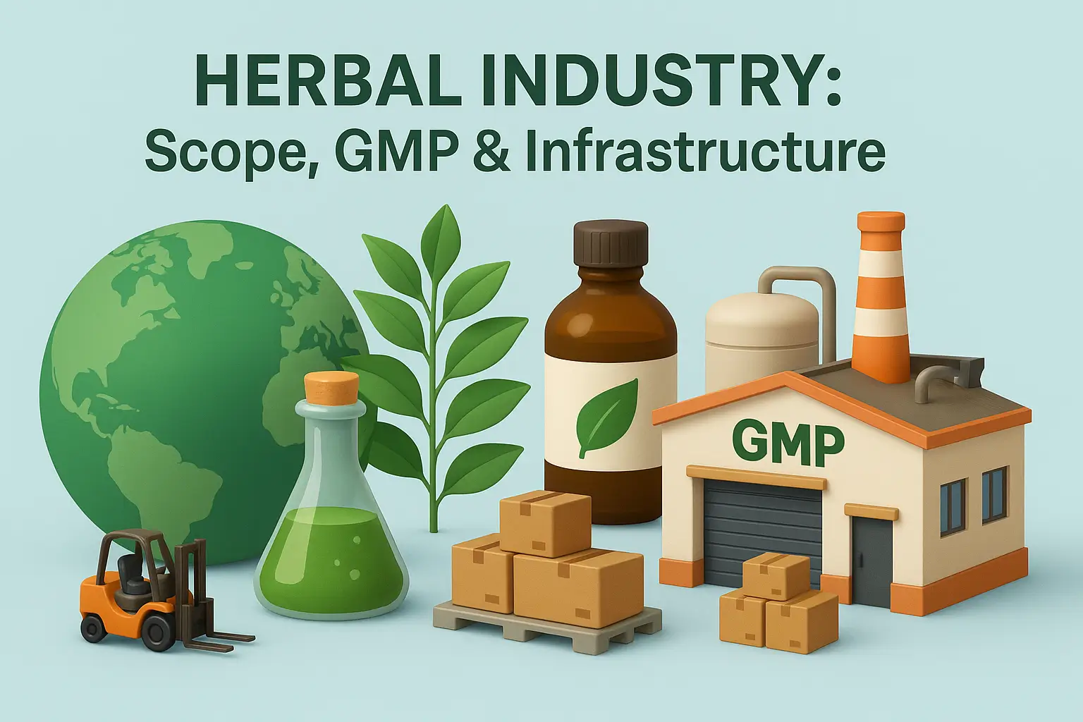 Herbal Industry in medicinal technology