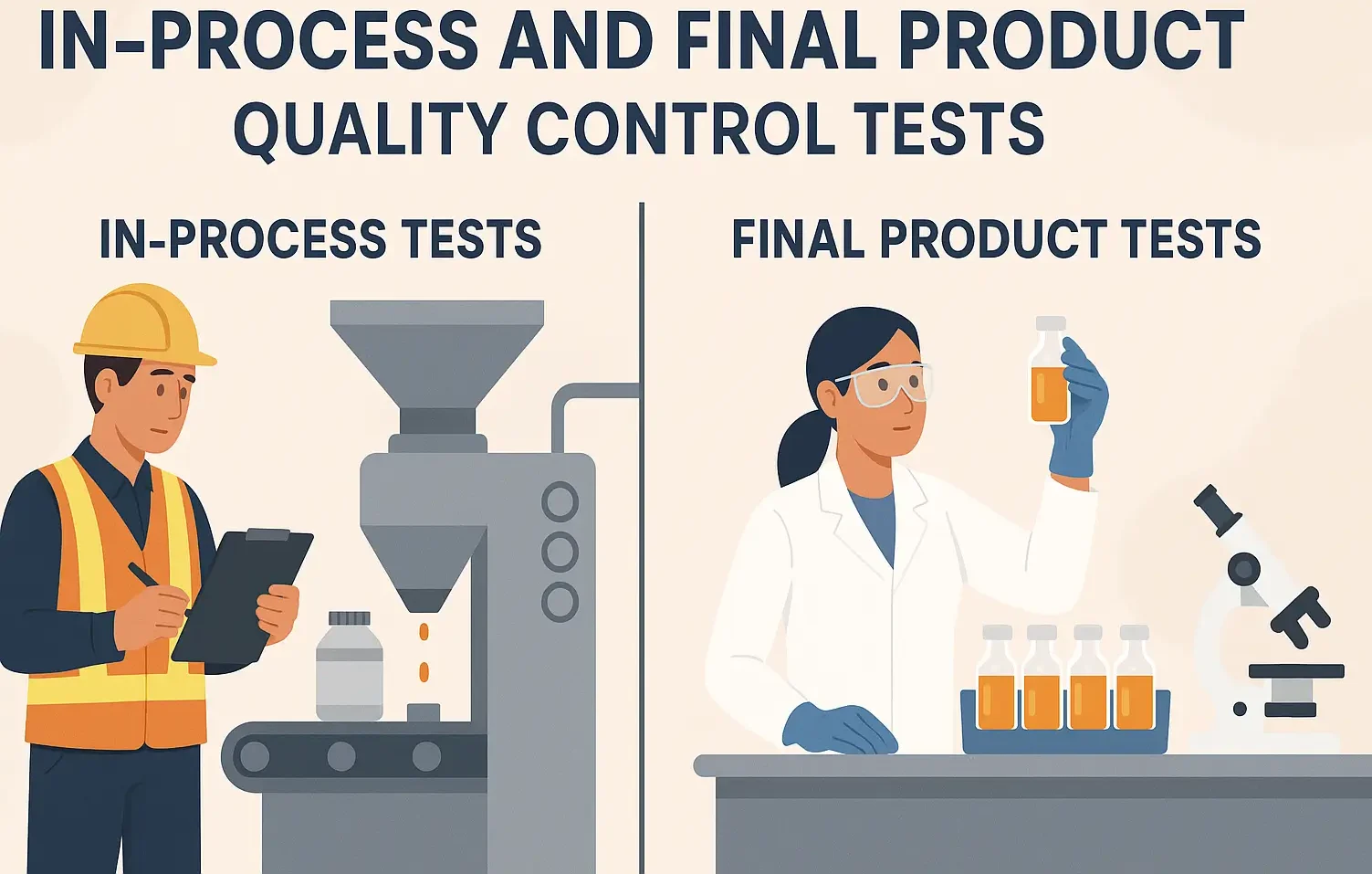 In-Process and Final Product Quality Control Tests