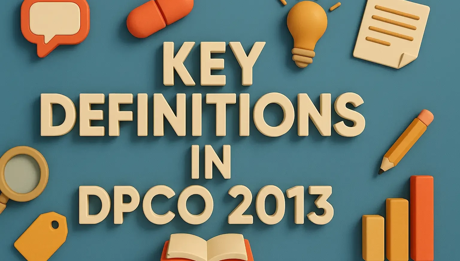 Key Definitions in DPCO 2013