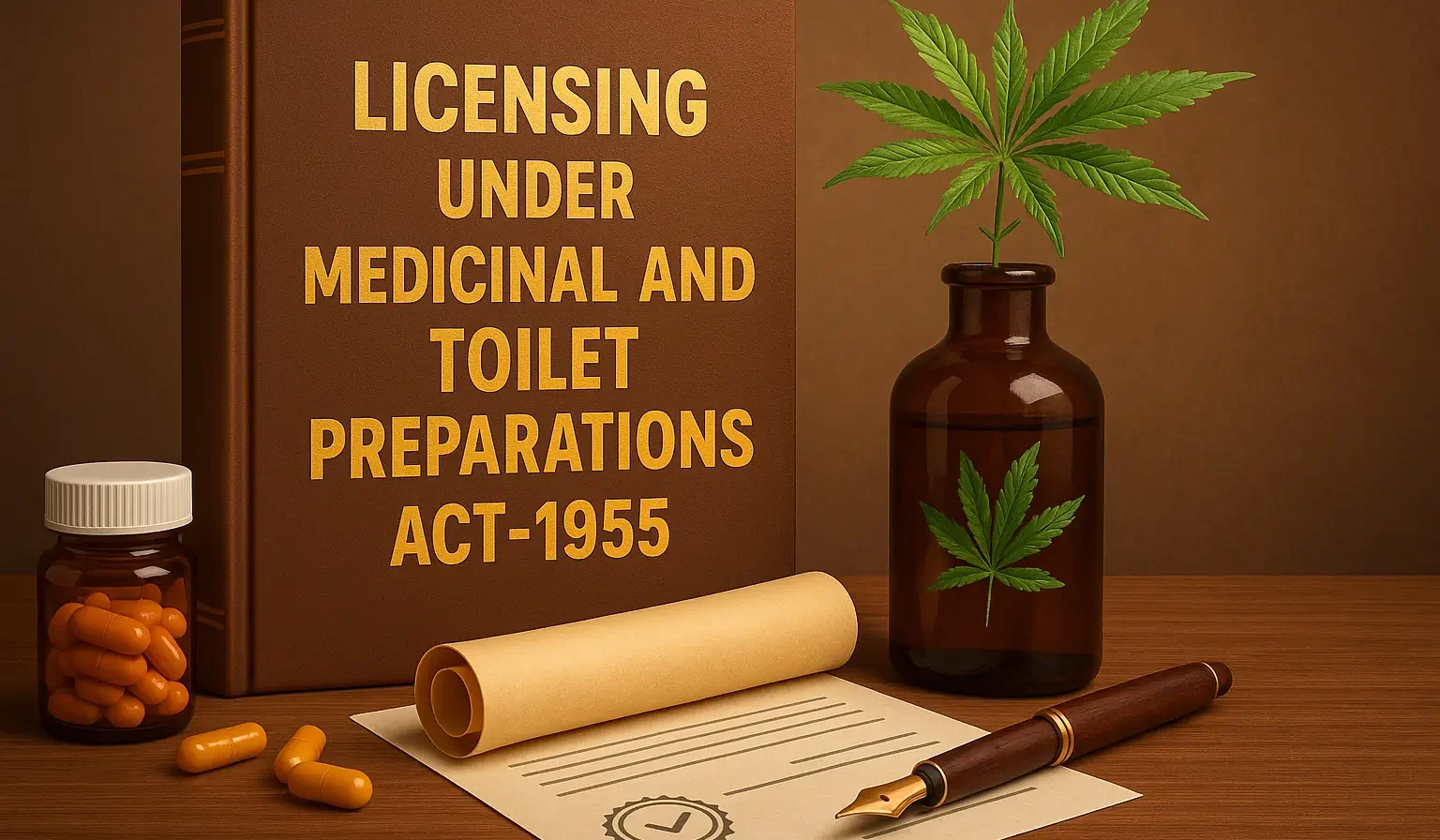 Licensing Under Medicinal and Toilet Preparation Act-1955