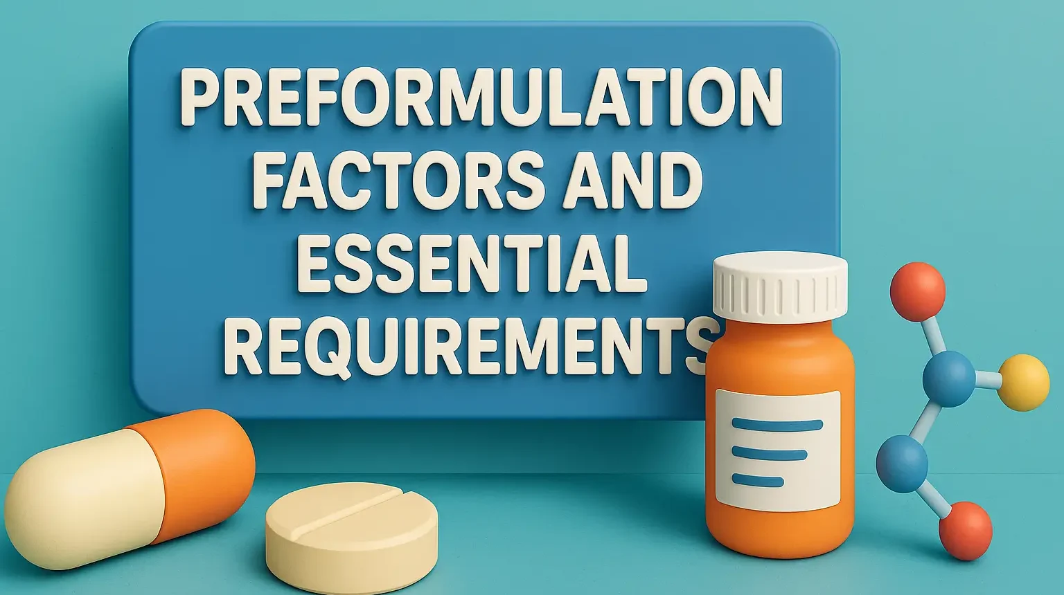 Preformulation Factors and Essential Requirements