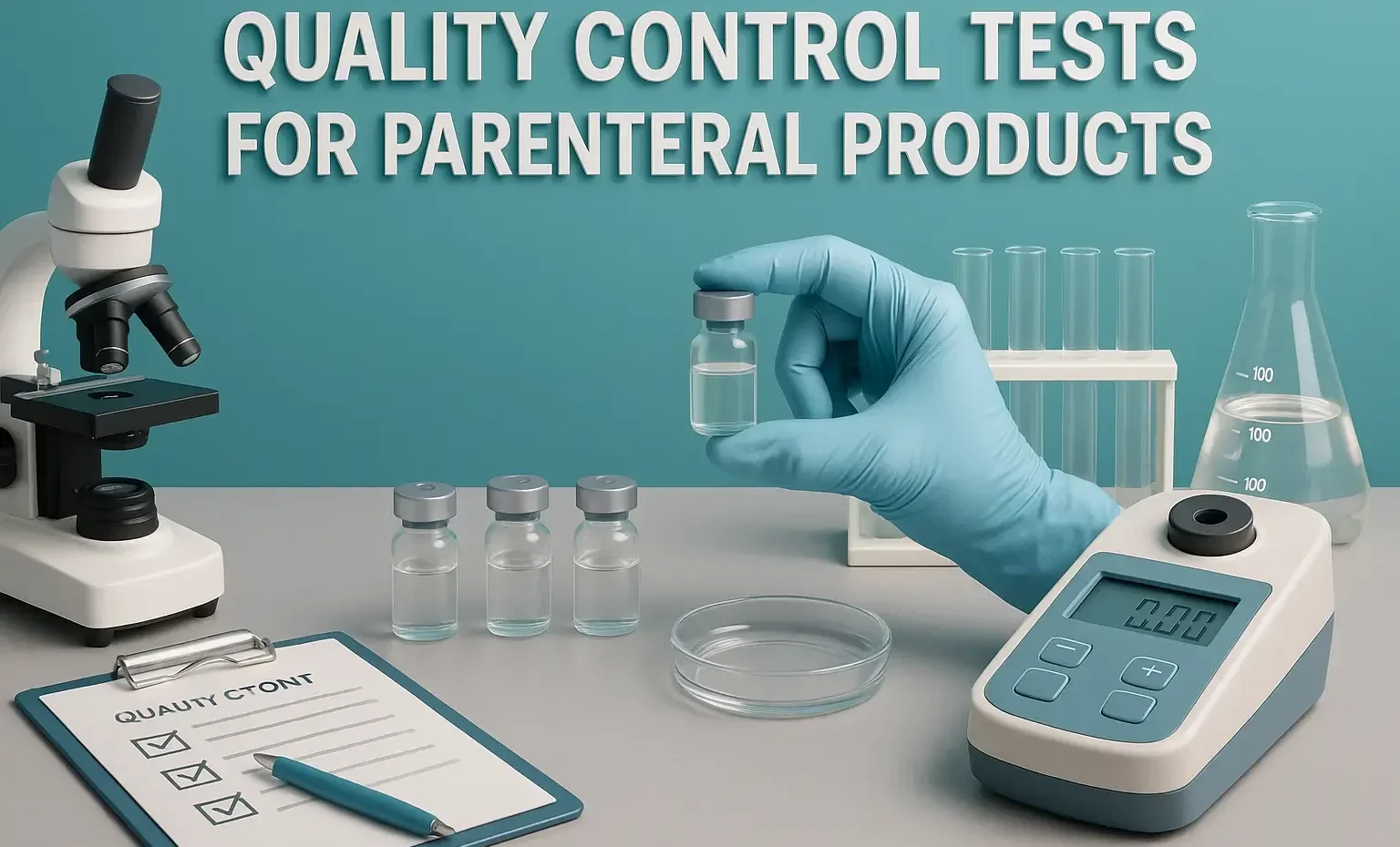 Quality Control Tests for Parenteral Products
