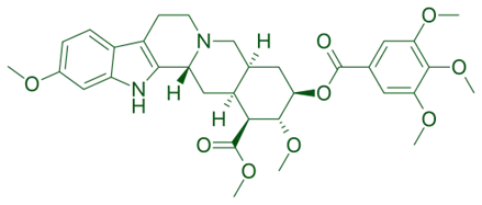 Chemical Structure of Reserpine