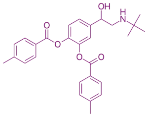 Bitolterol Structure 