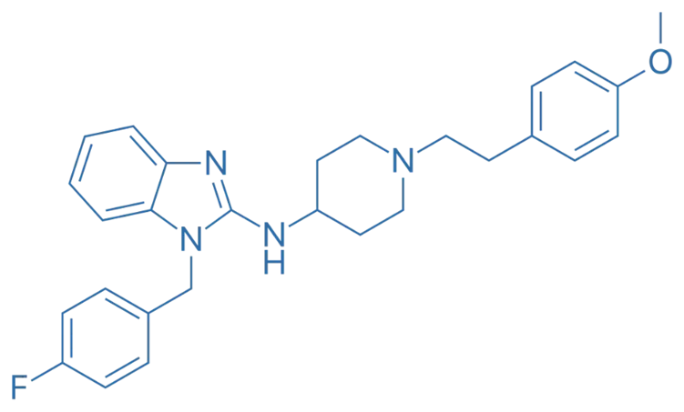 Structure of Astemizole