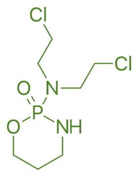 Structure of Cyclophosphamide
