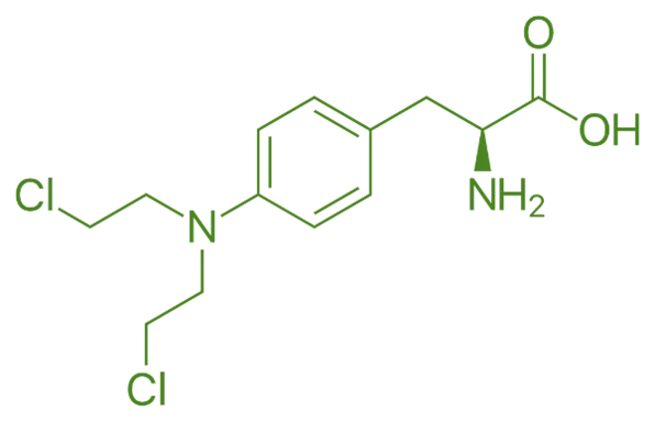 Structure of Melphalan