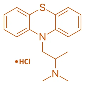 Structure of Promethazine Hydrochloride