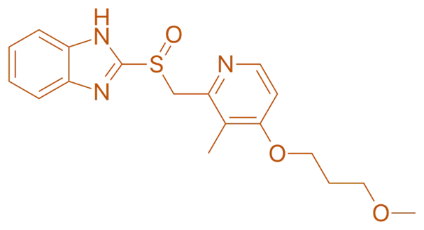 Structure of Rabeprazole