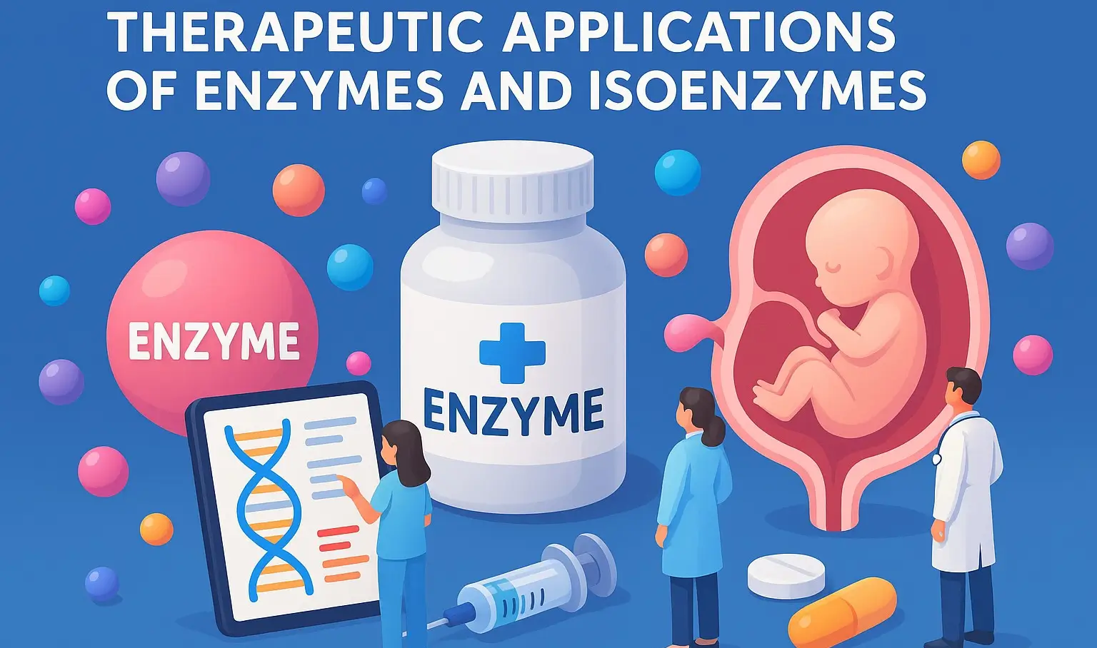 Therapeutic Applications of Enzymes and Isoenzymes