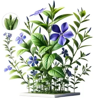 Vinca Plant
