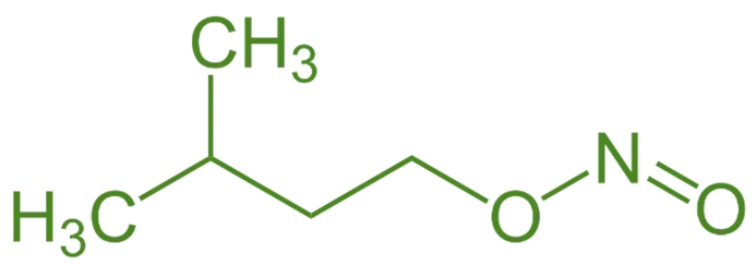 structure of Amyl Nitrite