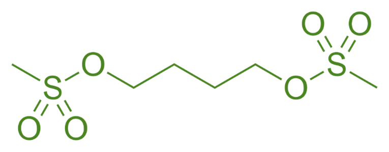 structure of Busulfan
