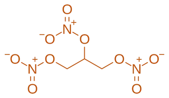 structure of Nitroglycerin