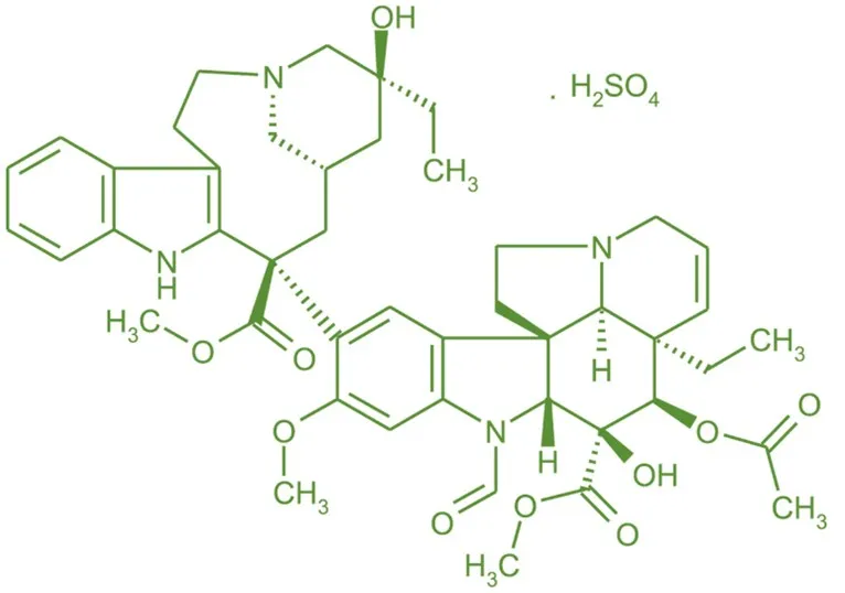 structure of Vincristine Sulphate