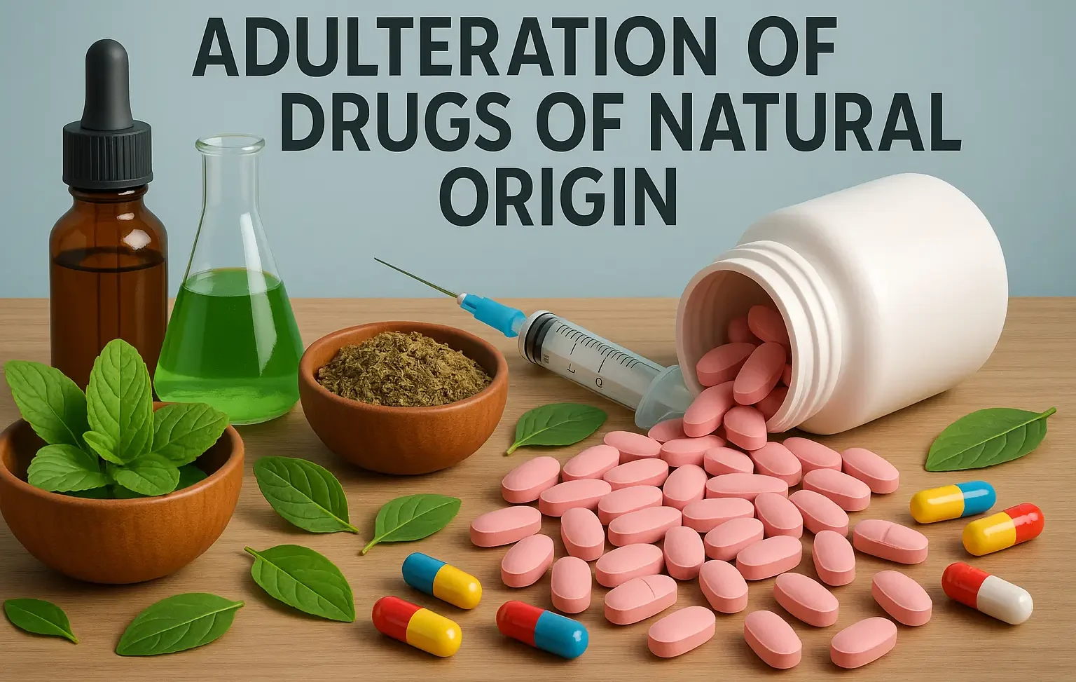 Adulteration of Drugs of Natural Origin