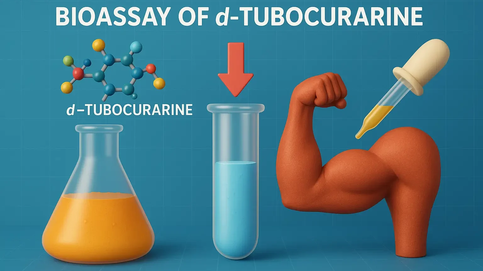 Bioassay of d-Tubocurarine