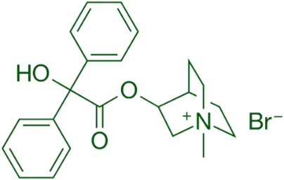 Chemical Structure of Clidinium Bromide