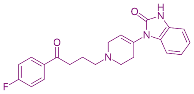  Chemical Structure of Droperidol