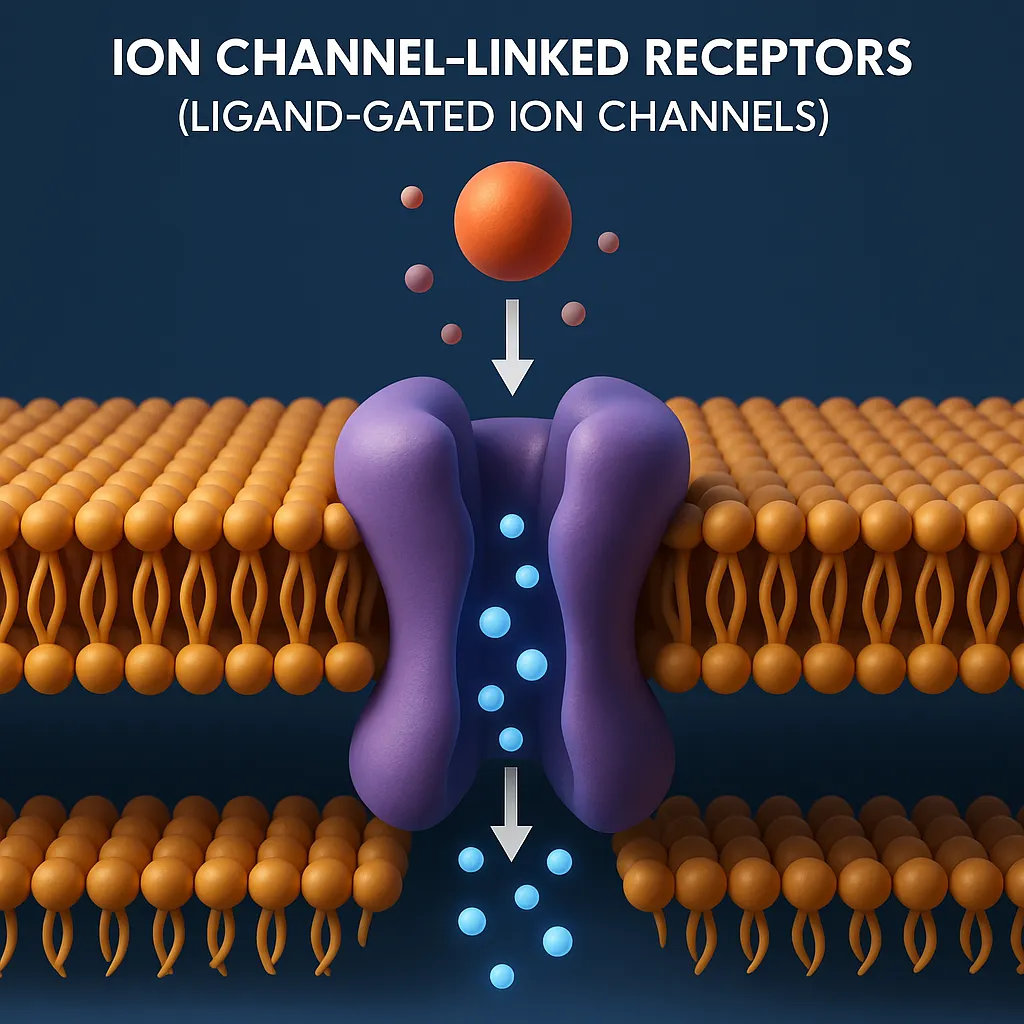 Ion Channel-Linked Receptors (Ligand-Gated Ion Channels)