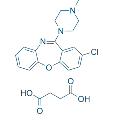  Chemical Structure of Loxapine Succinate