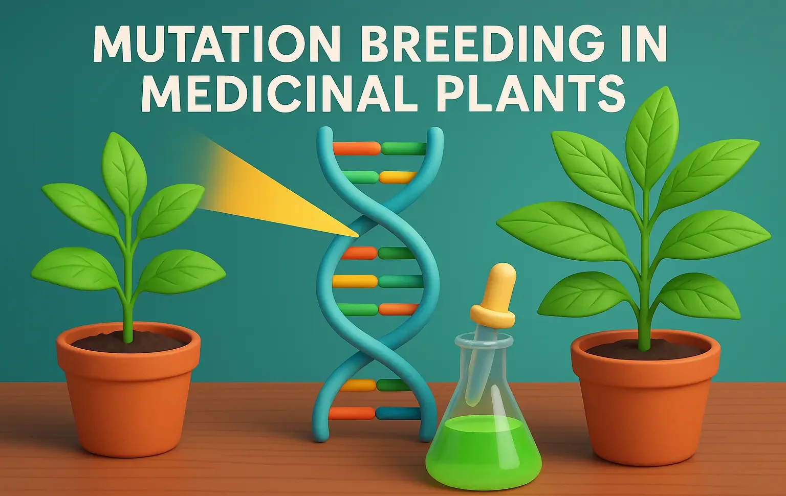 Mutation Breeding in Medicinal Plants